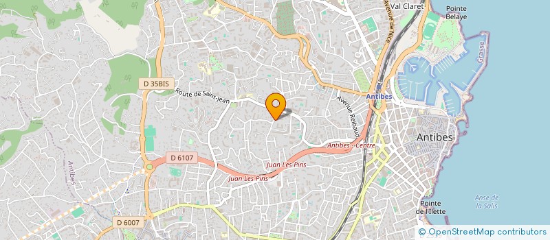 localisation de l'entreprise MADAME GERGANA KRUMOVA à ANTIBES