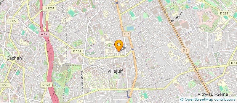 localisation de l'entreprise MADAME GERGINA ZLATKOVA à VILLEJUIF