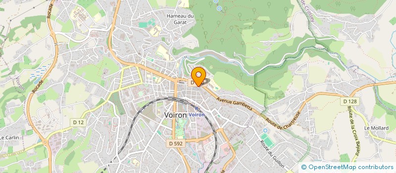 localisation de l'entreprise MADAME GERHILD VOSSHAGEN à VOIRON