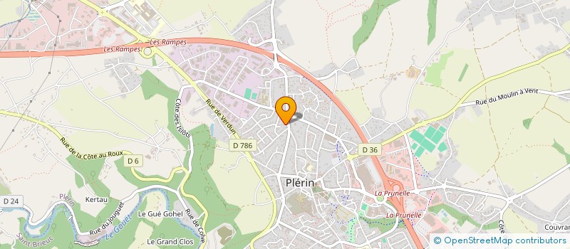 localisation de l'entreprise MADAME GERHILDE SCHMIDT à PLERIN