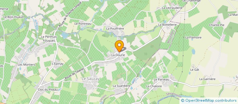 localisation de l'entreprise MADAME GERMAINE BLANLOEIL à CLISSON