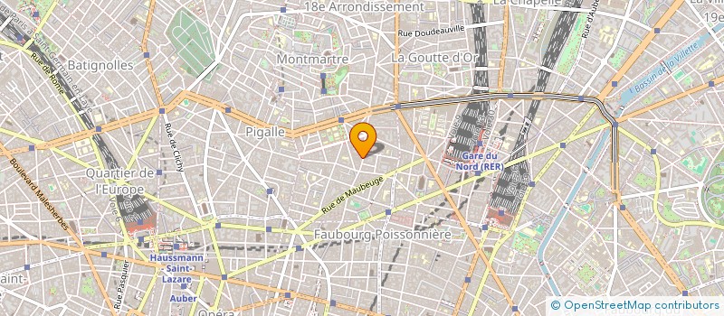 localisation de l'entreprise MADAME GERMAINE BOUGLIONE  PARIS