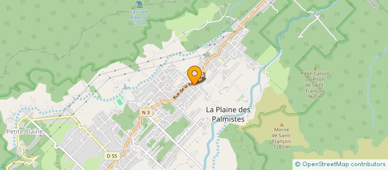 localisation de l'entreprise MADAME GERMAINE BOYER à LA PLAINE-DES-PALMISTES