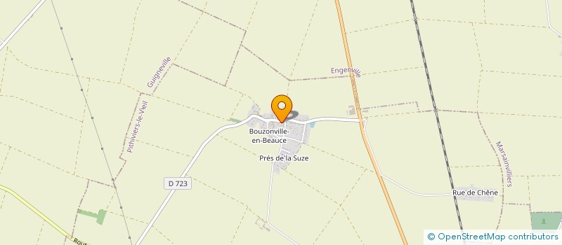 localisation de l'entreprise MADAME GERMAINE BROSSARD  PITHIVIERS-LE-VIEIL
