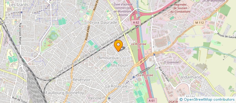 localisation de l'entreprise MADAME GERMAINE CAU à TOULOUSE