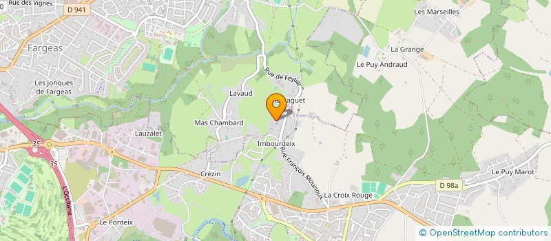 localisation de l'entreprise MADAME GERMAINE CHATEAU à PANAZOL