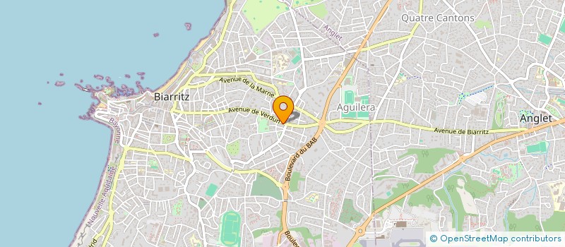 localisation de l'entreprise MADAME GERMAINE COLLONGY à BIARRITZ