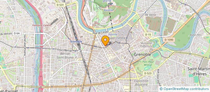 localisation de l'entreprise MADAME GERMAINE COUP à GRENOBLE