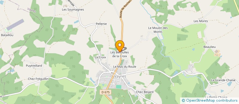 localisation de l'entreprise MADAME GERMAINE DJIAN à VAYRES