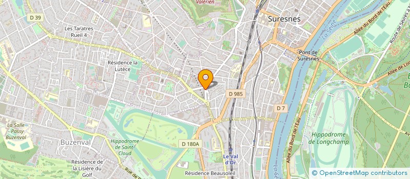 localisation de l'entreprise MADAME GERMAINE DUPUY à SURESNES