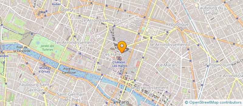 localisation de l'entreprise MADAME GERMAINE FLUECK à PARIS
