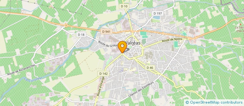 localisation de l'entreprise MADAME GERMAINE GLEIZE à VALREAS