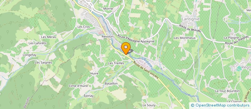 localisation de l'entreprise MADAME GERMAINE GOBET  QUINCIE-EN-BEAUJOLAIS