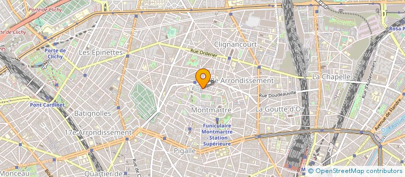 localisation de l'entreprise MADAME GERMAINE GUILLE  PARIS