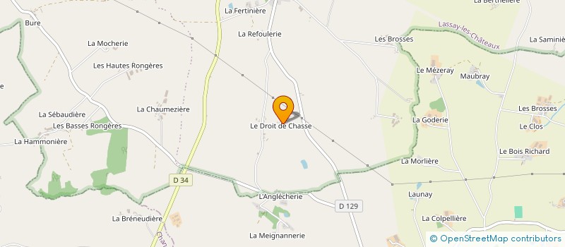 localisation de l'entreprise MADAME GERMAINE JARRY à LASSAY-LES-CHATEAUX