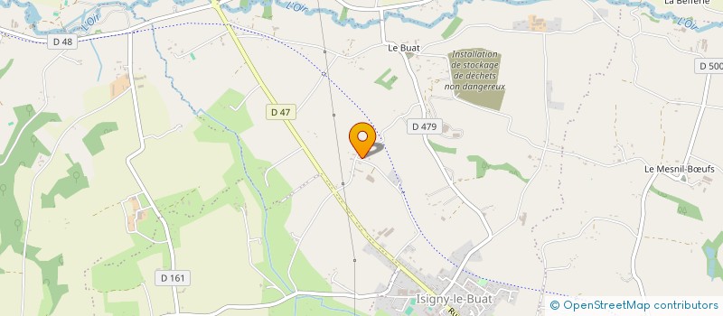 localisation de l'entreprise MADAME GERMAINE JOUAULT à ISIGNY-LE-BUAT