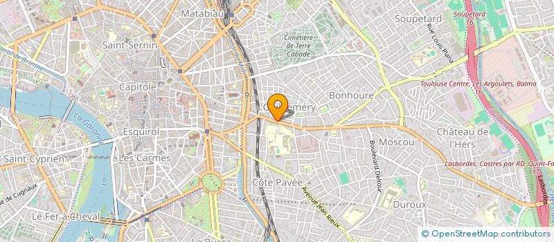 localisation de l'entreprise MADAME GERMAINE LAUZERAL à TOULOUSE