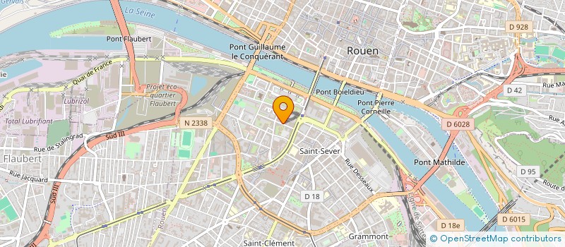 localisation de l'entreprise MADAME GERMAINE LEMOINE à ROUEN