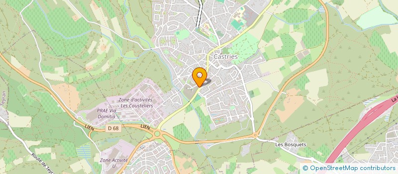 localisation de l'entreprise MADAME GERMAINE MASSE à SAINT-GENIES-DES-MOURGUES
