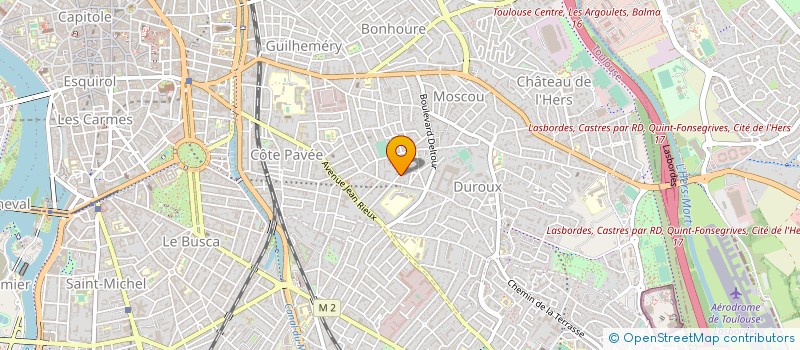 localisation de l'entreprise MADAME GERMAINE MAUGON à TOULOUSE