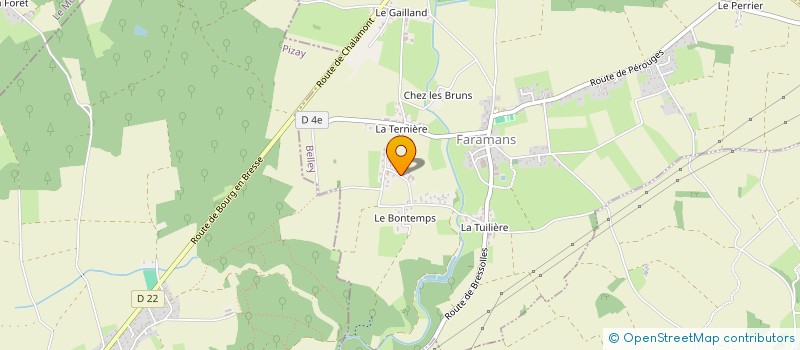localisation de l'entreprise MADAME GERMAINE MORELLON à FARAMANS