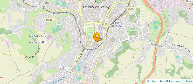 localisation de l'entreprise MADAME GERMAINE NADALINE ARROYO  LE PUY-EN-VELAY
