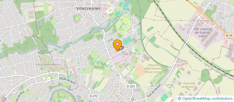 localisation de l'entreprise MADAME GERMAINE NSHIMIYE  VILLECRESNES