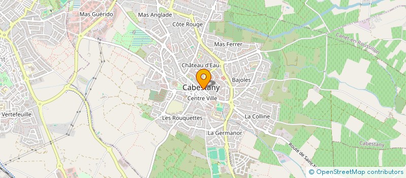 localisation de l'entreprise MADAME GERMAINE ORMONT  CABESTANY