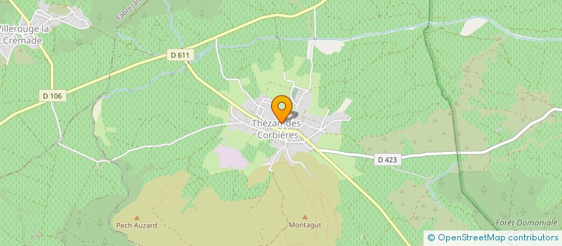 localisation de l'entreprise MADAME GERMAINE OURLIAC  ESCALES