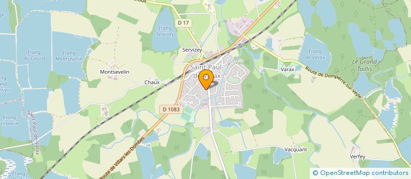 localisation de l'entreprise MADAME GERMAINE PERROUD  LENT