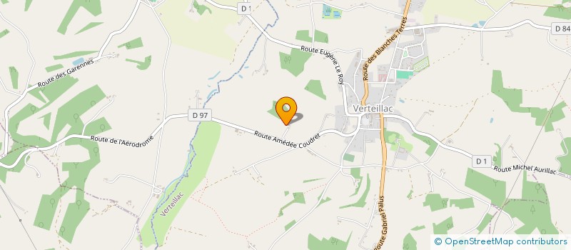 localisation de l'entreprise MADAME GERMAINE QUERNEC  CHERVAL