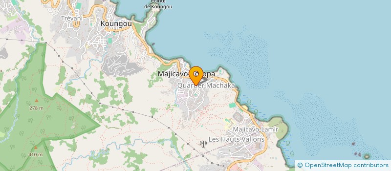 localisation de l'entreprise MADAME GERMAINE RAZAFINDRANALY à MAMOUDZOU