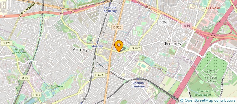 localisation de l'entreprise MADAME GERMAINE RENAULT à ANTONY