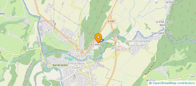 localisation de l'entreprise MADAME GERMAINE ROSSETTO à SAINT-CHRISTOPHE-LA-GROTTE