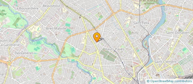 localisation de l'entreprise MADAME GERMAINE SARR à NANTES