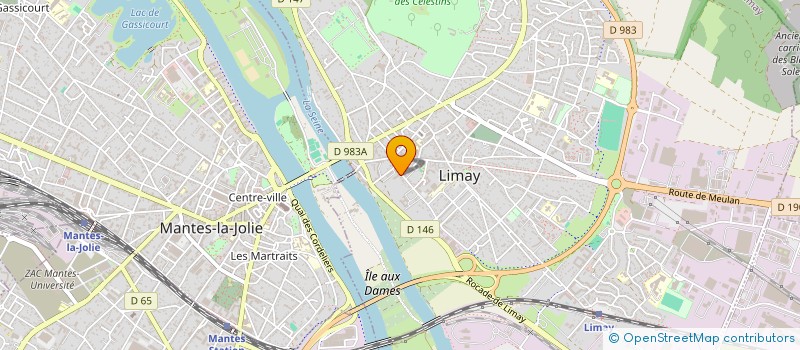 localisation de l'entreprise MADAME GERMAINE SYLVA  LIMAY