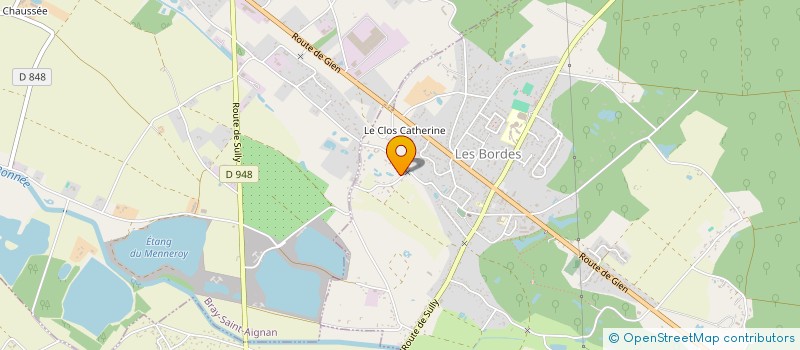 localisation de l'entreprise MADAME GERMAINE TARDIF  BOUZY-LA-FORET
