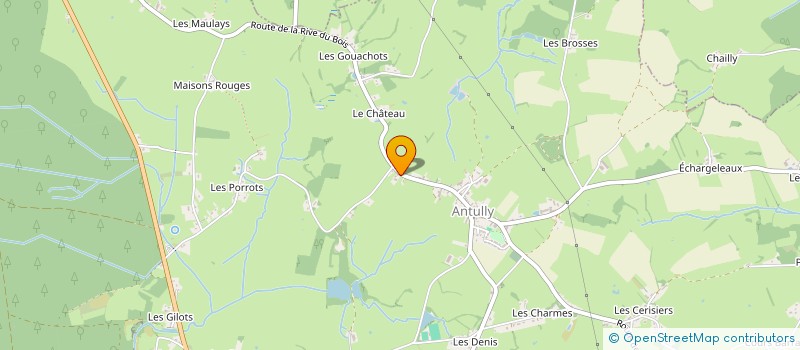 localisation de l'entreprise MADAME GERRITJE MEIJERMAN  ANTULLY