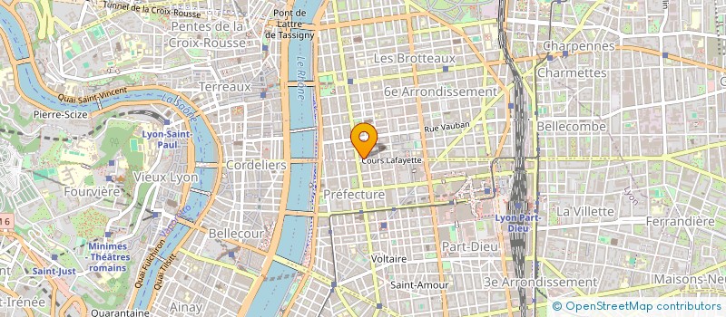 localisation de l'entreprise MADAME GERSANDE GANET à LYON