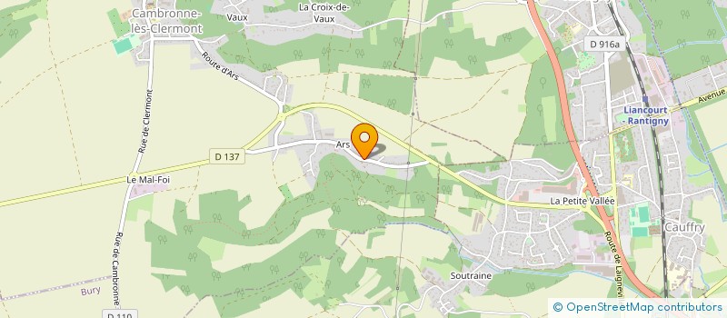 localisation de l'entreprise MADAME GERSANDRE MAGNIER  CAMBRONNE-LES-CLERMONT