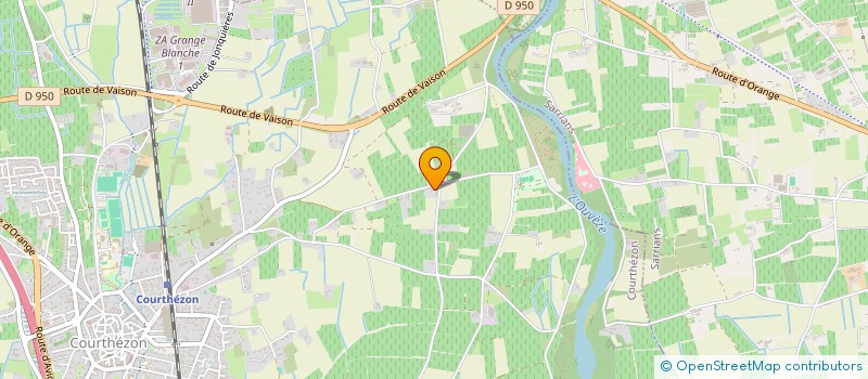 localisation de l'entreprise MADAME GERSENDE AUTARD  COURTHEZON