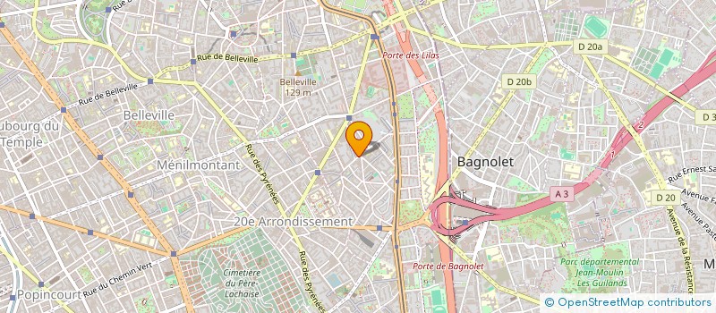 localisation de l'entreprise MADAME GERSENDE BADO  PARIS