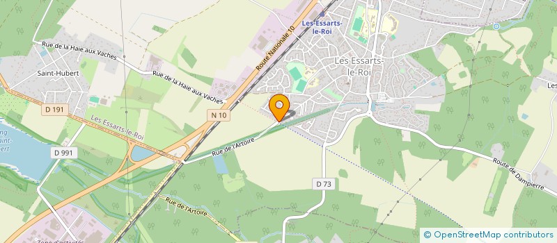 localisation de l'entreprise MADAME GERSENDE FORESTIER  LES ESSARTS-LE-ROI