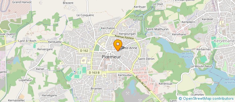 localisation de l'entreprise MADAME GERSENDE GOUEZ à PLOEMEUR