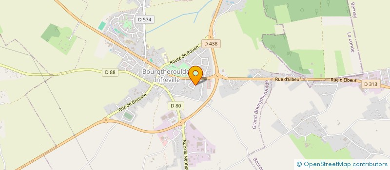 localisation de l'entreprise MADAME GERSENDE MARIE  GRAND BOURGTHEROULDE