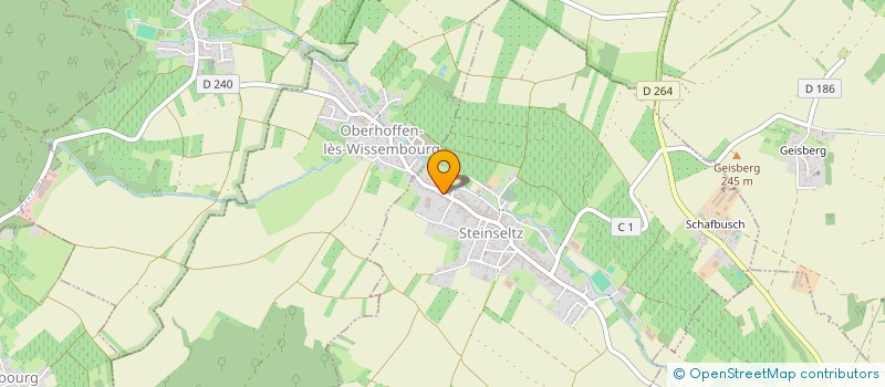 localisation de l'entreprise MADAME GERSENDE OBERLE  STEINSELTZ