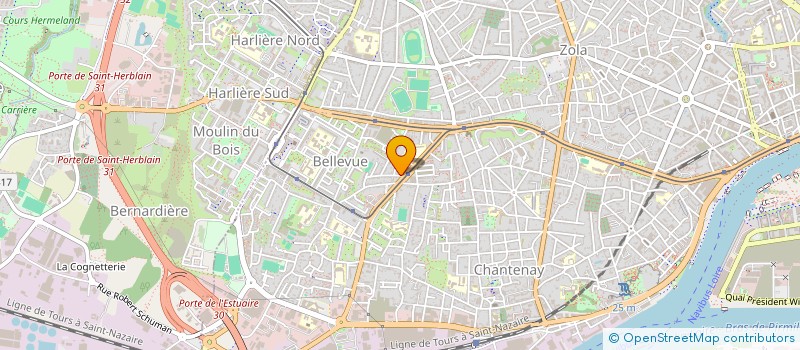 localisation de l'entreprise MADAME GERSENDE PALLANCHER  NANTES