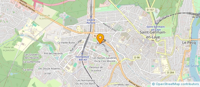 localisation de l'entreprise MADAME GERSENDE REY  SAINT-GERMAIN-EN-LAYE