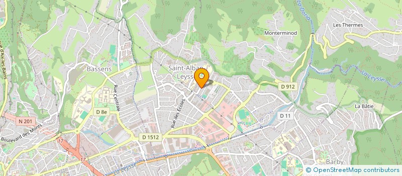 localisation de l'entreprise MADAME GERSENDE VELLUT  LES DESERTS