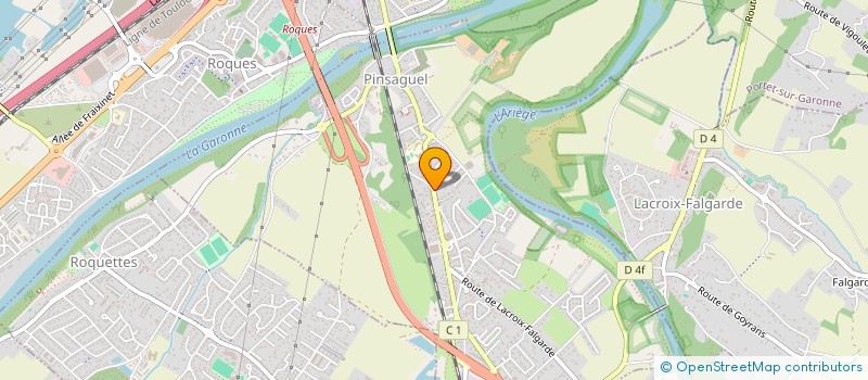 localisation de l'entreprise MADAME GERSENDE ZARATIN  PINSAGUEL